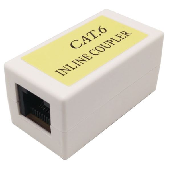 Adaptador RJ45 CAT6 doble hembra